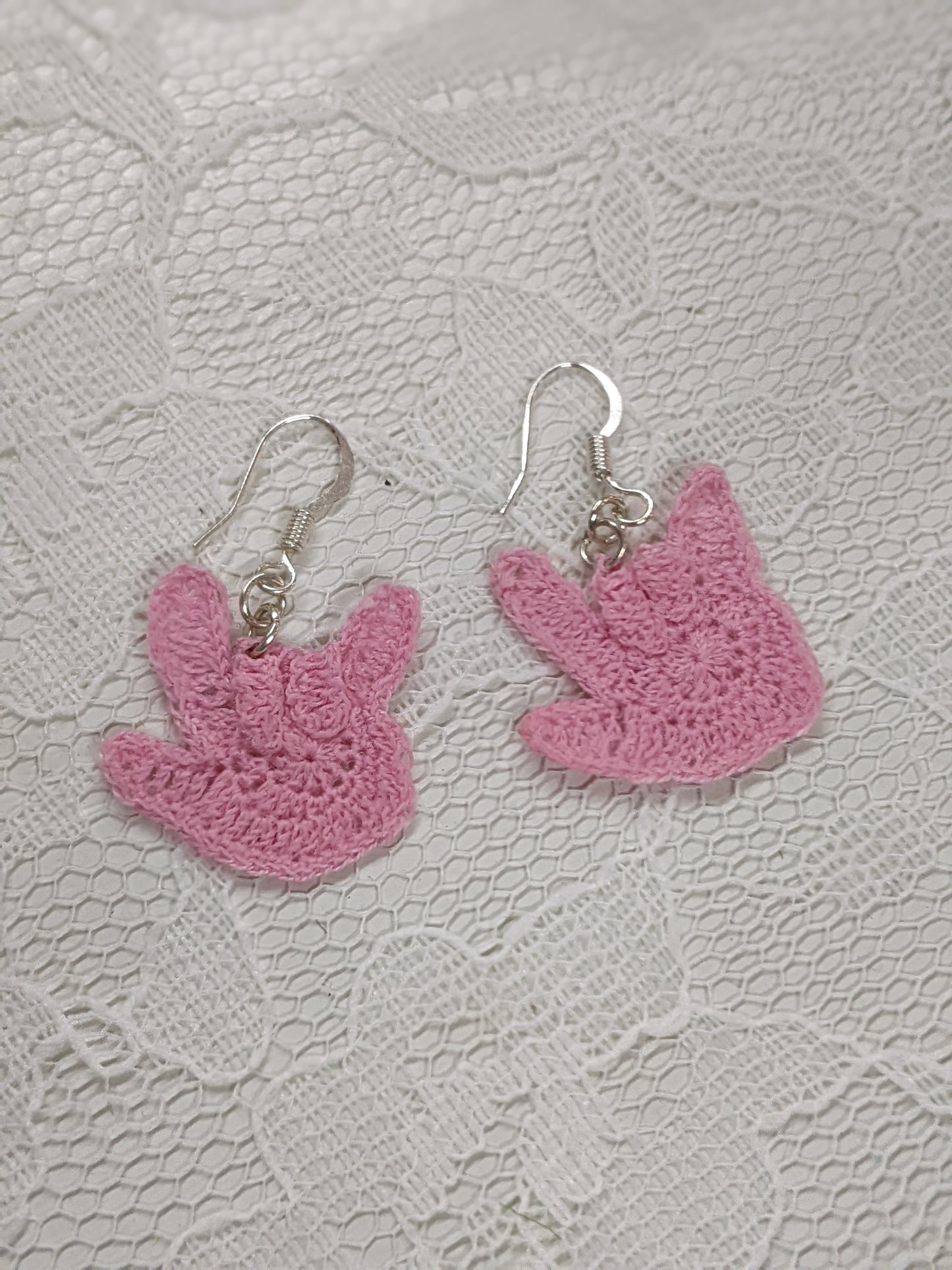 ASL "I Love You" Earrings