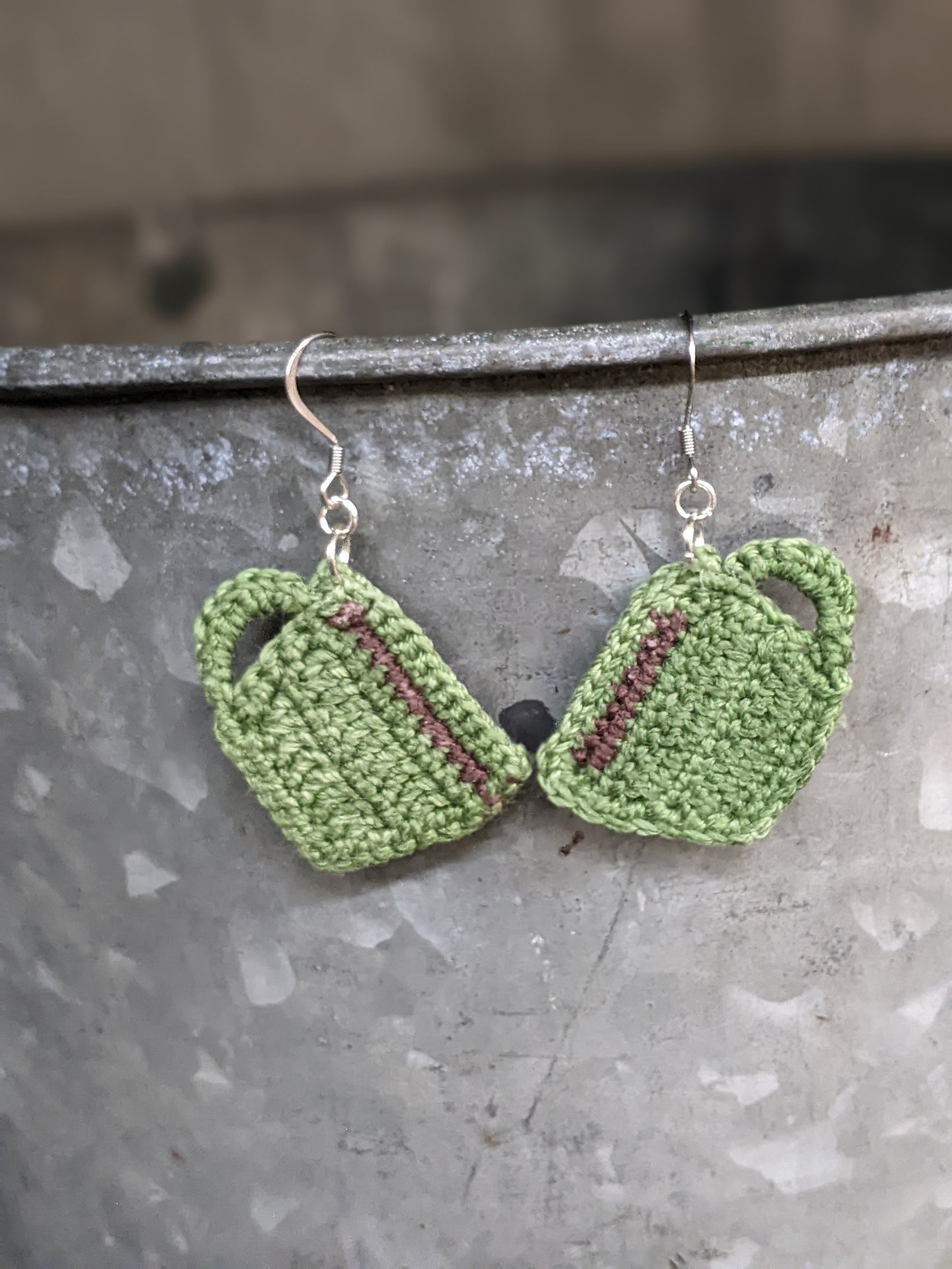Coffee Mug Earrings