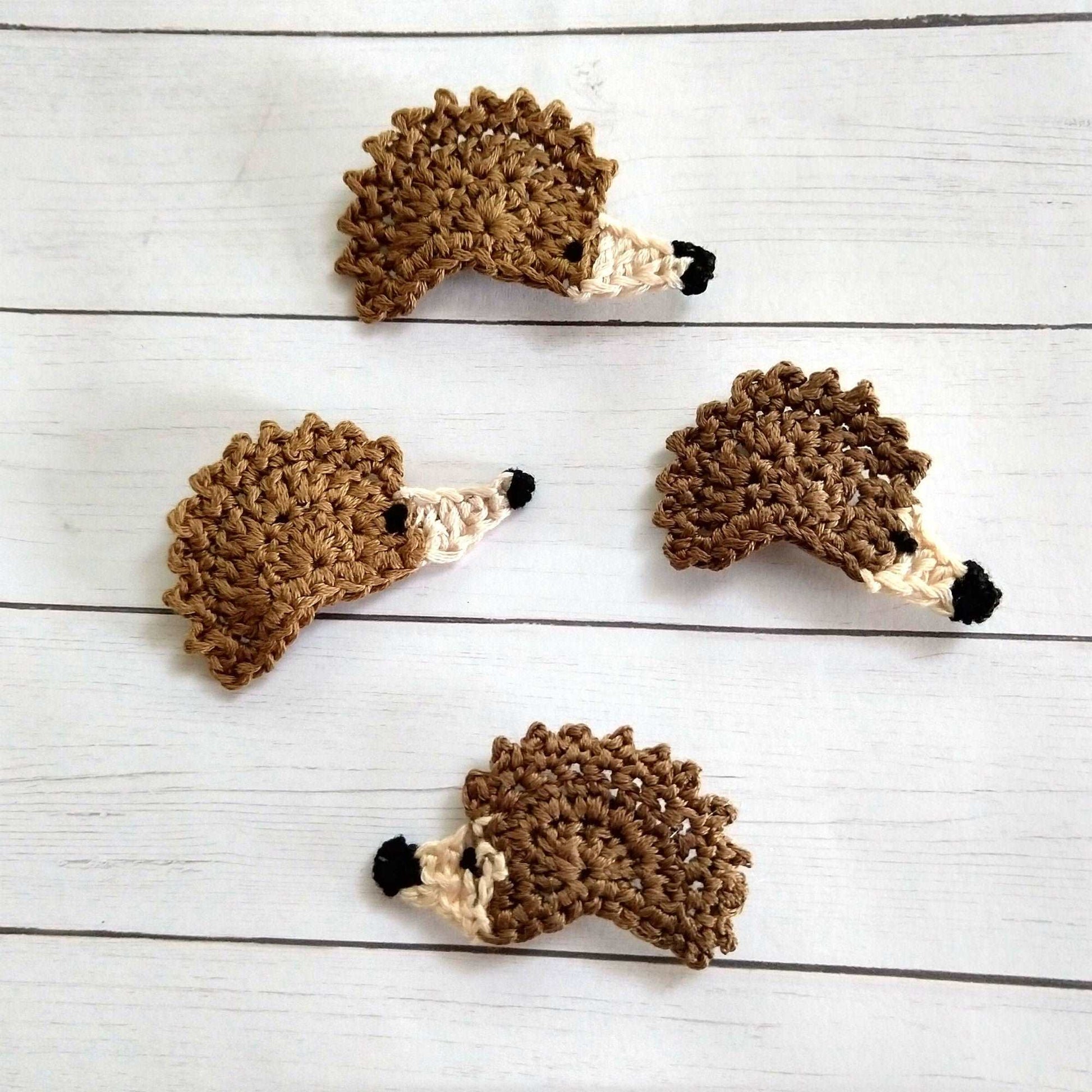 Hedgehog Crochet Magnet