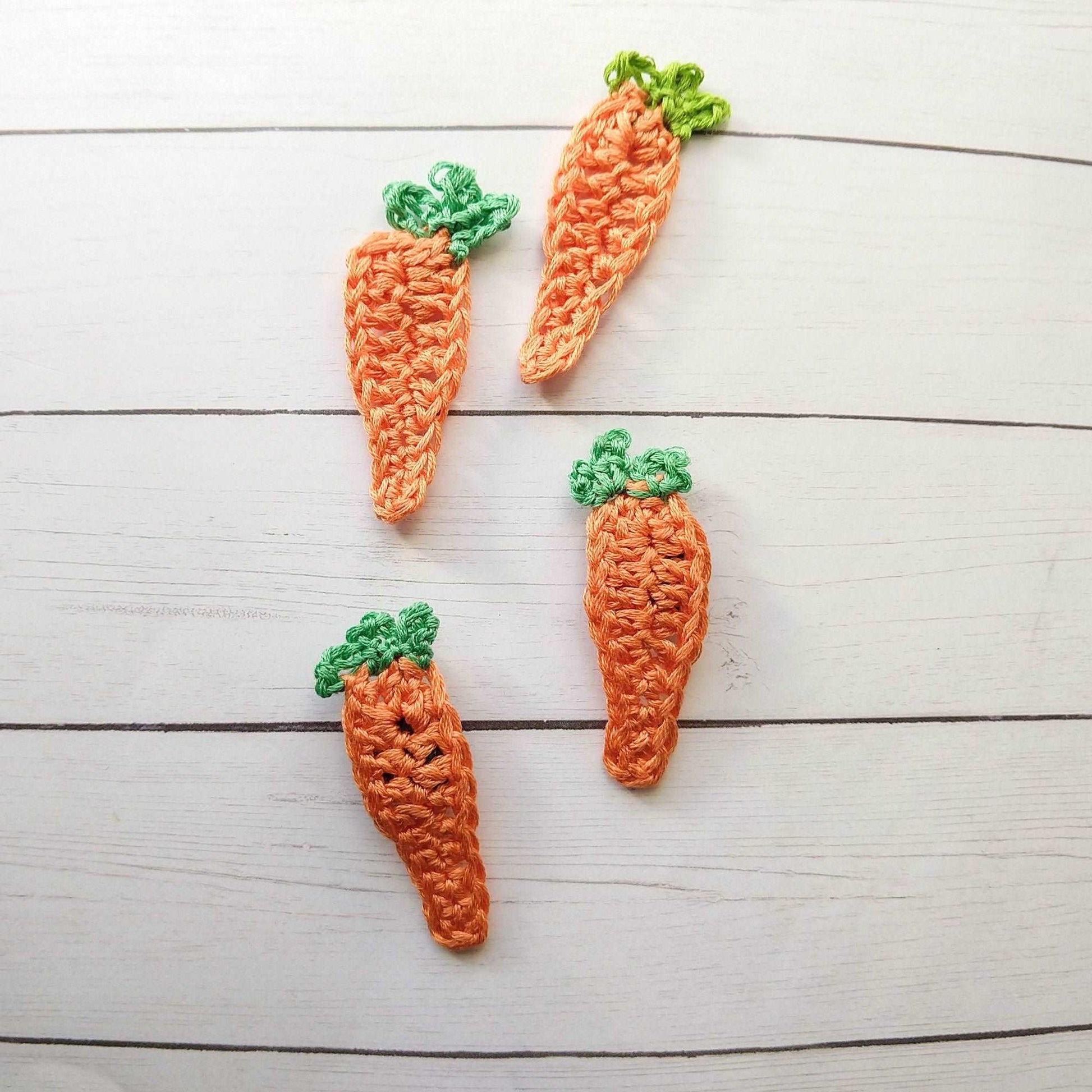 Carrot Crochet Magnet