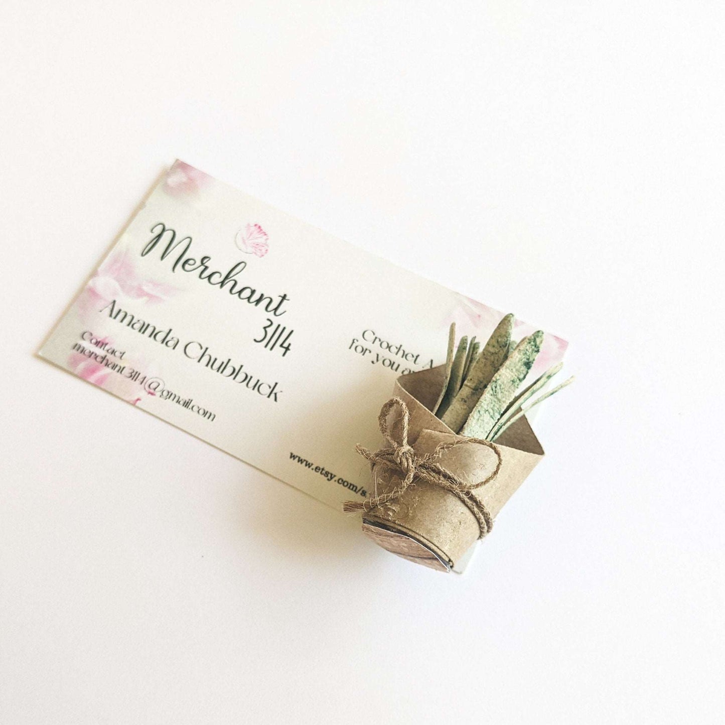 Potted Succulent Magnet