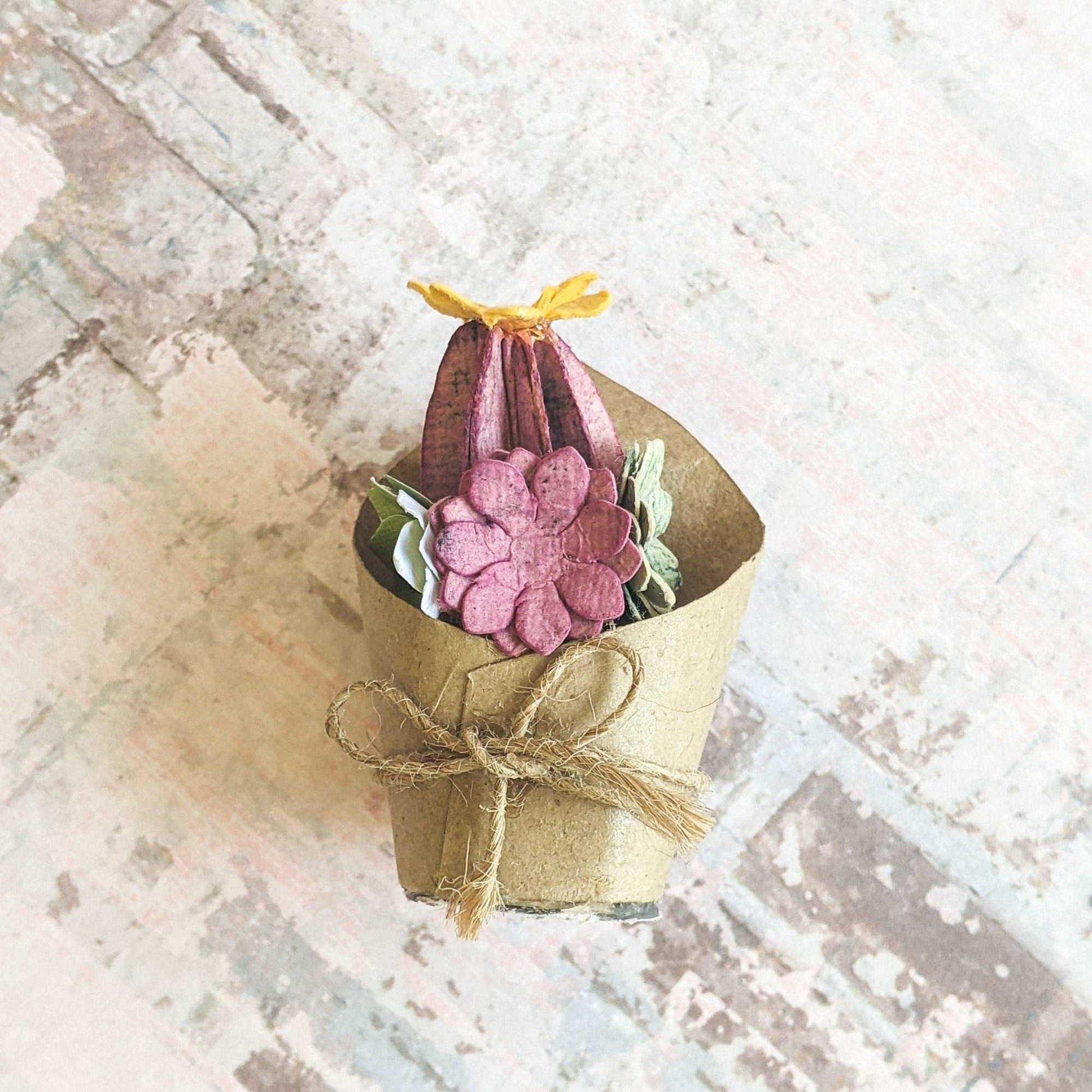 Potted Succulent Magnet