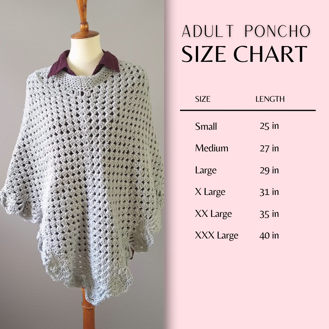 Winter Pullover Poncho