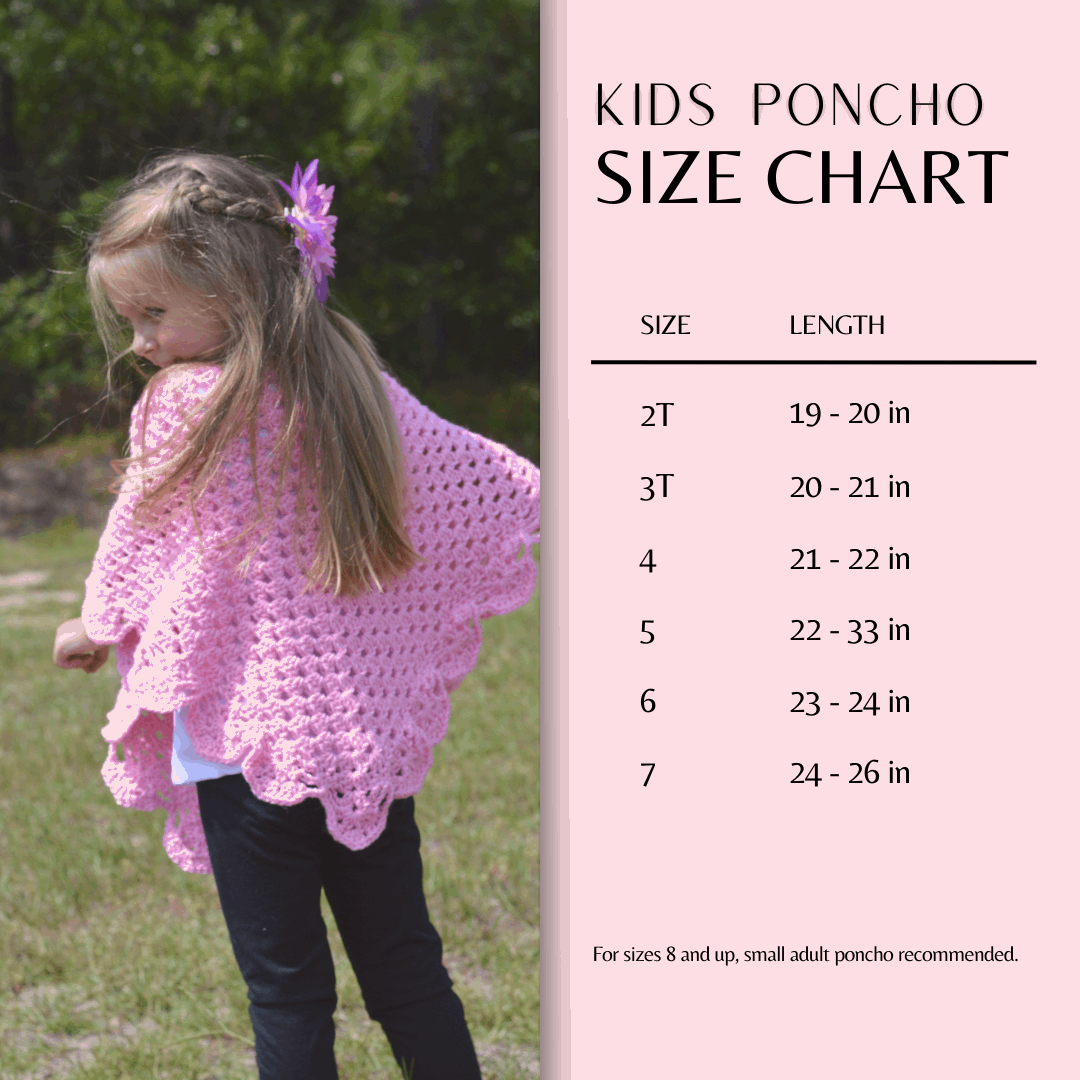 Kids Poncho