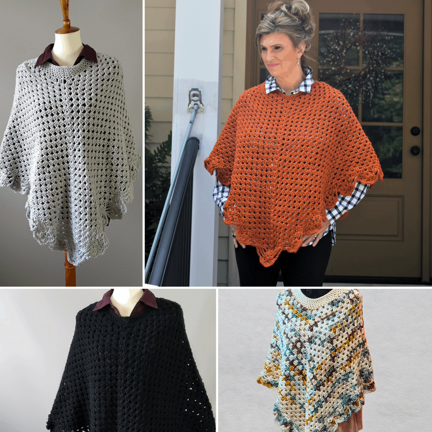 Winter Pullover Poncho