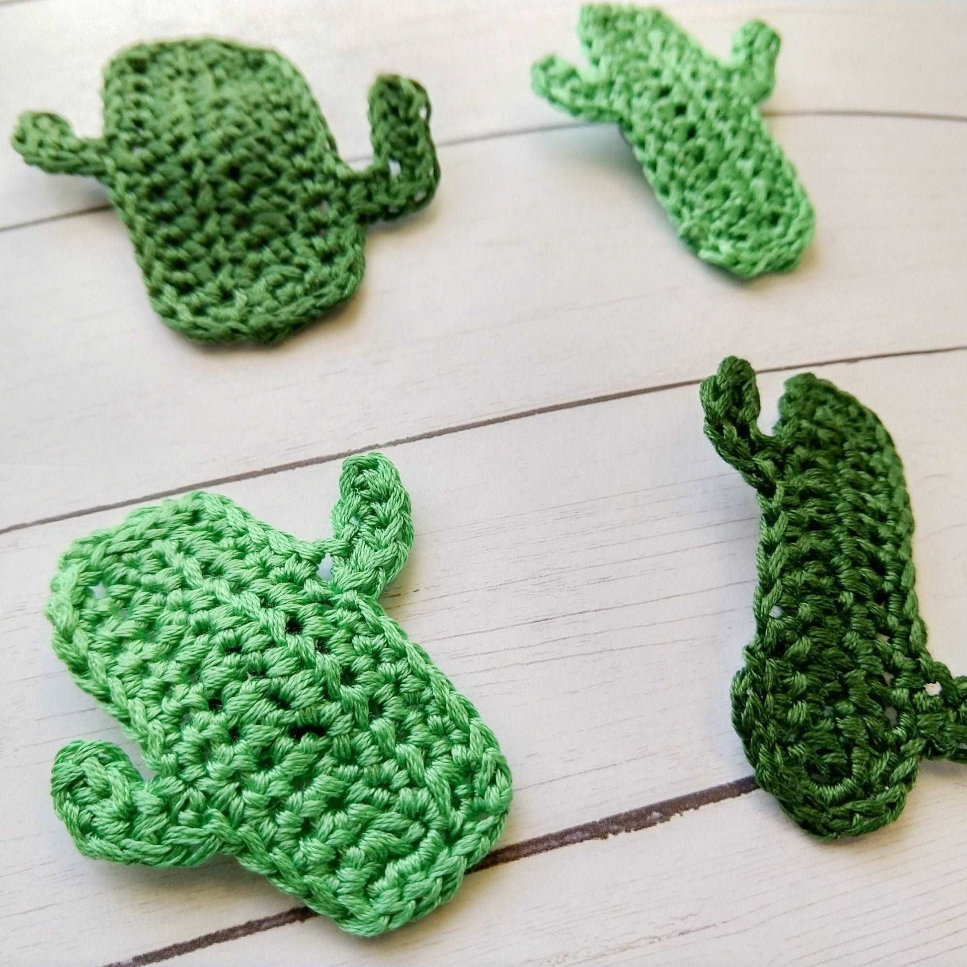 Cactus Crochet Magnet