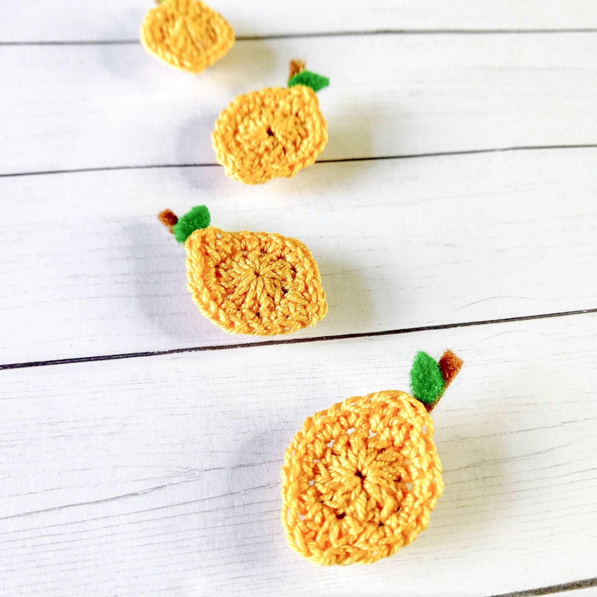 Lemon Crochet Magnet