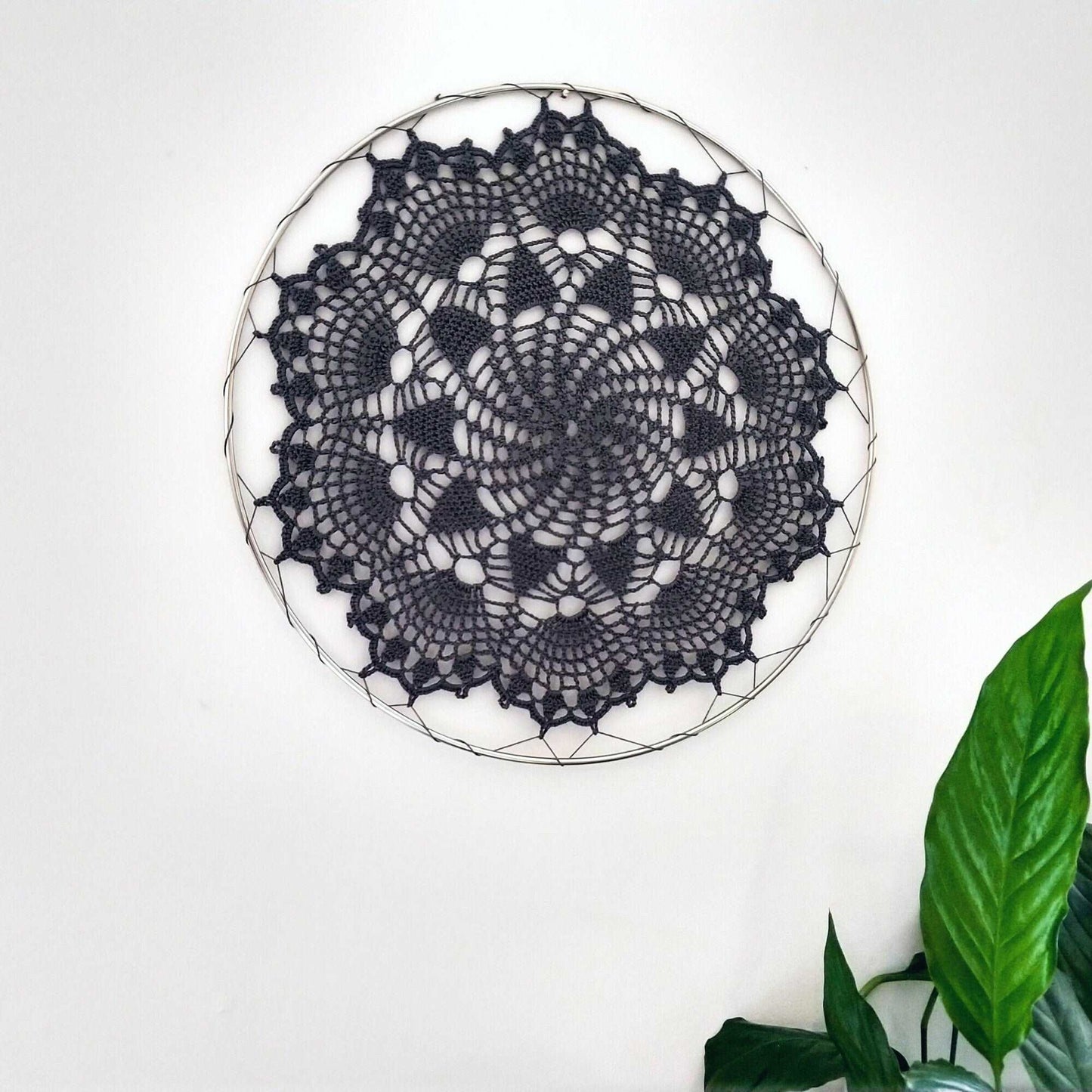 Crochet Lace Wall Hanging