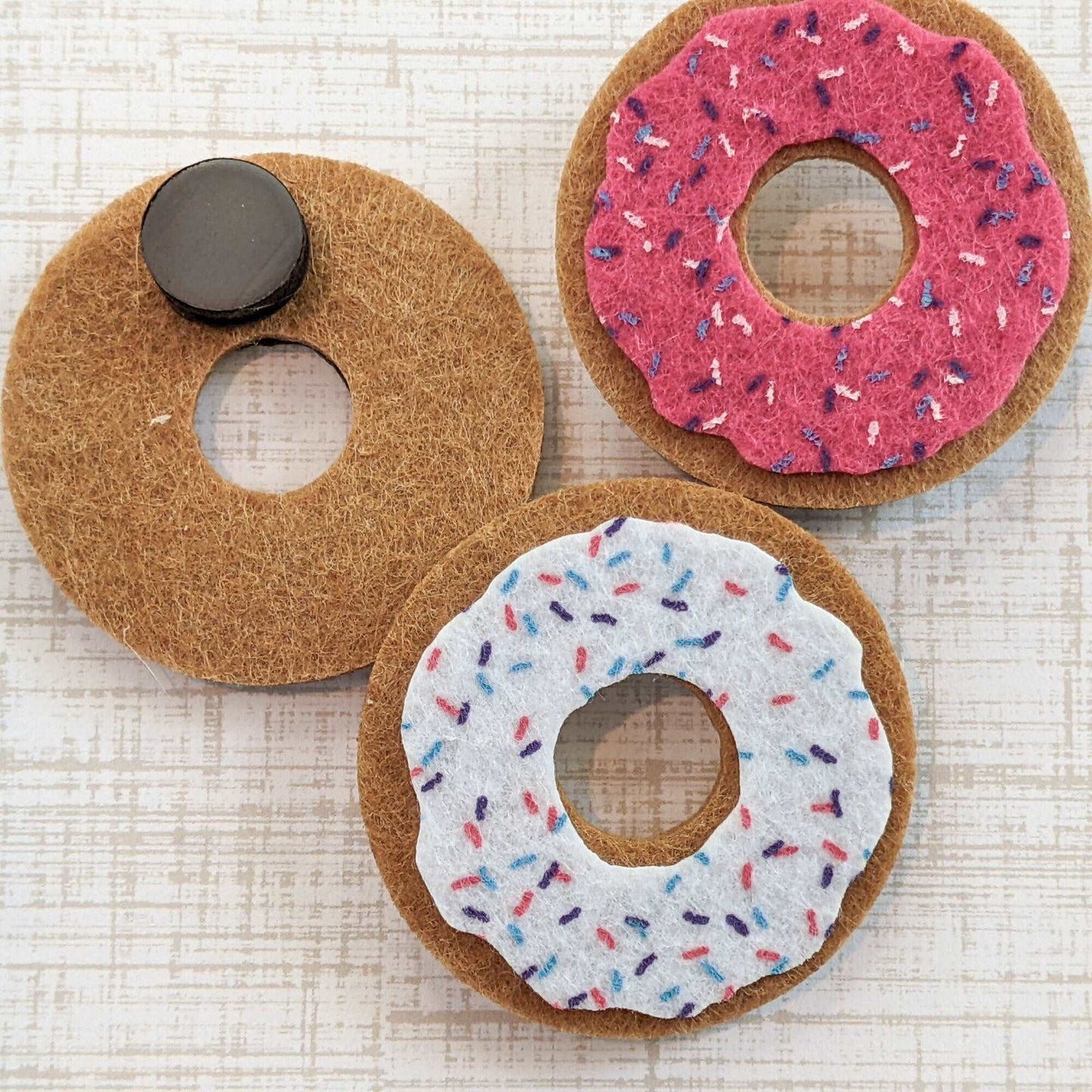 Donut Felt Magnets