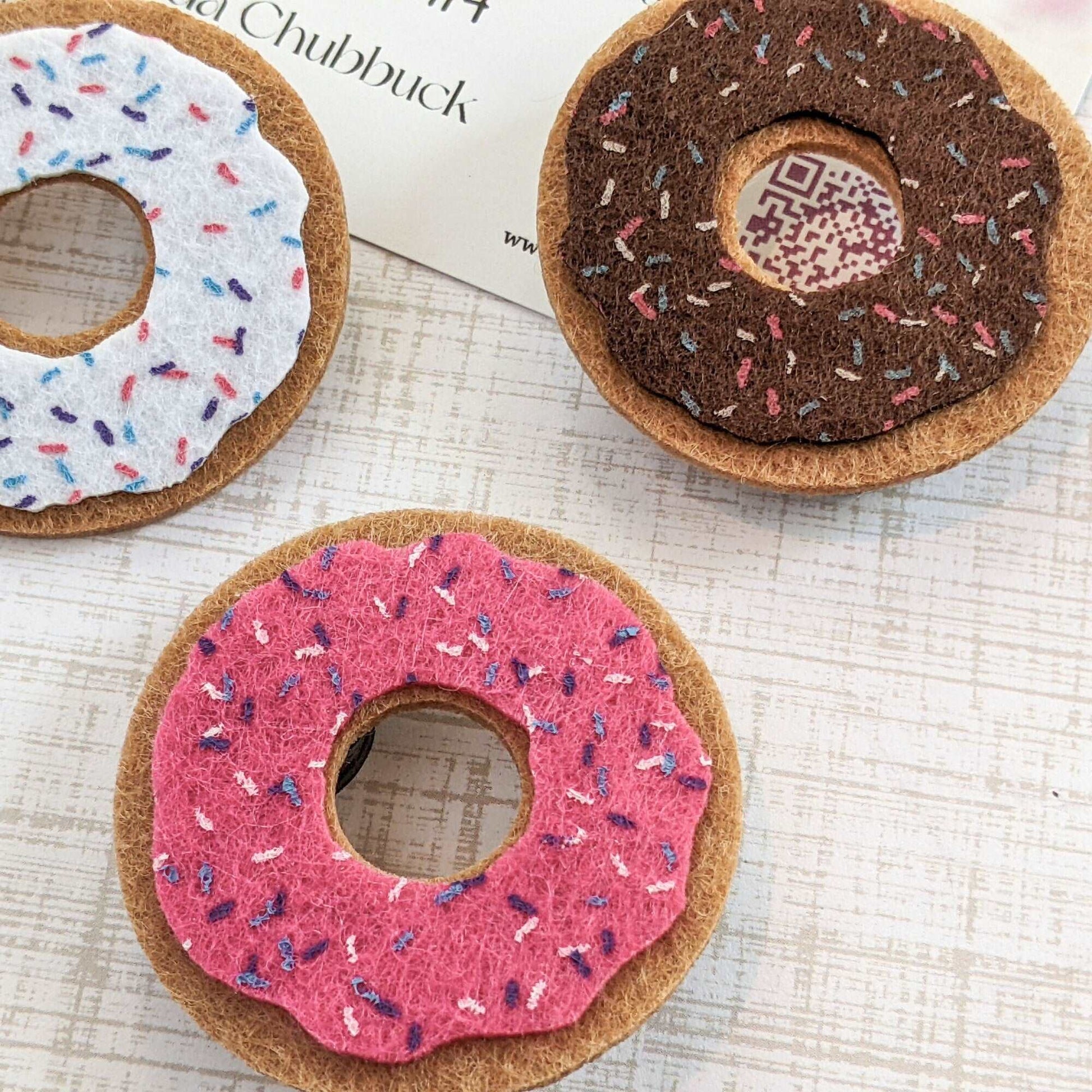 Donut Felt Magnets