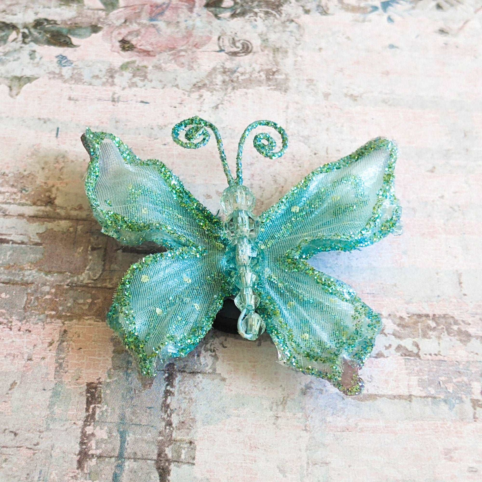 Glitter Butterfly Fridge Magnet