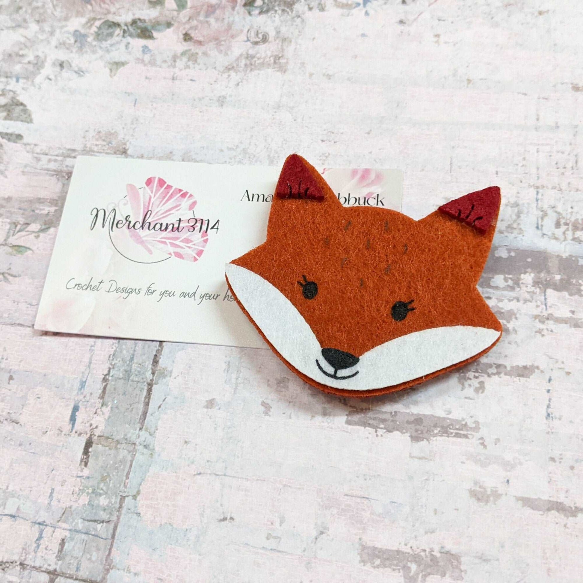 Fox Felt Magnet