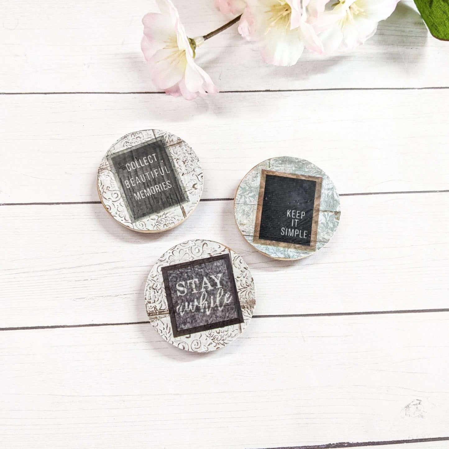 Farmhouse Quote Fridge Magnet Set of 3