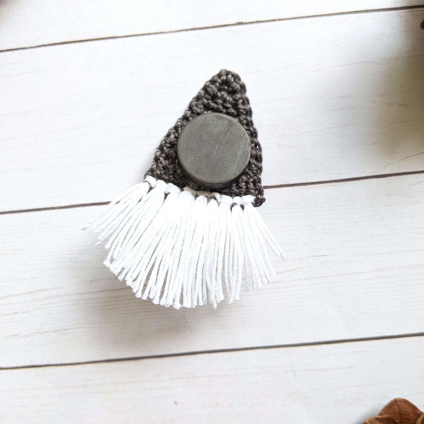 Gnome Crochet Magnet