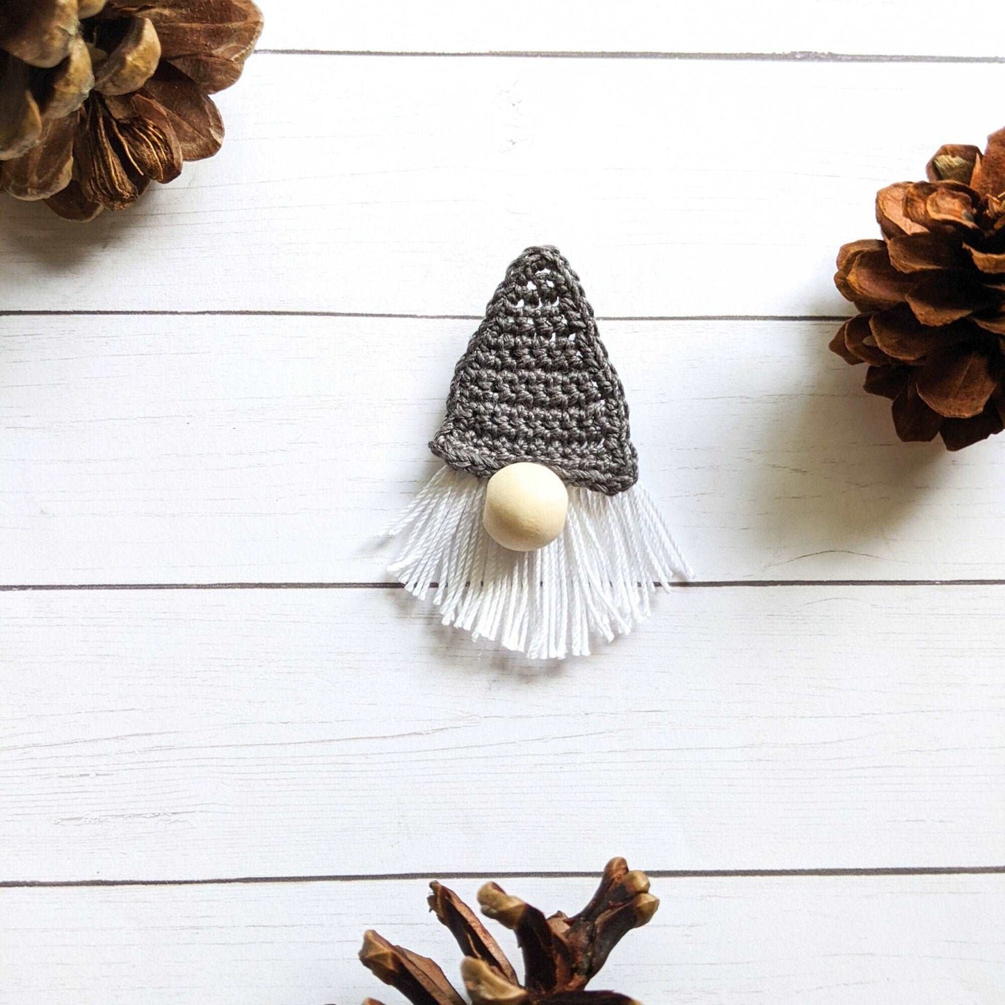 Gnome Crochet Magnet