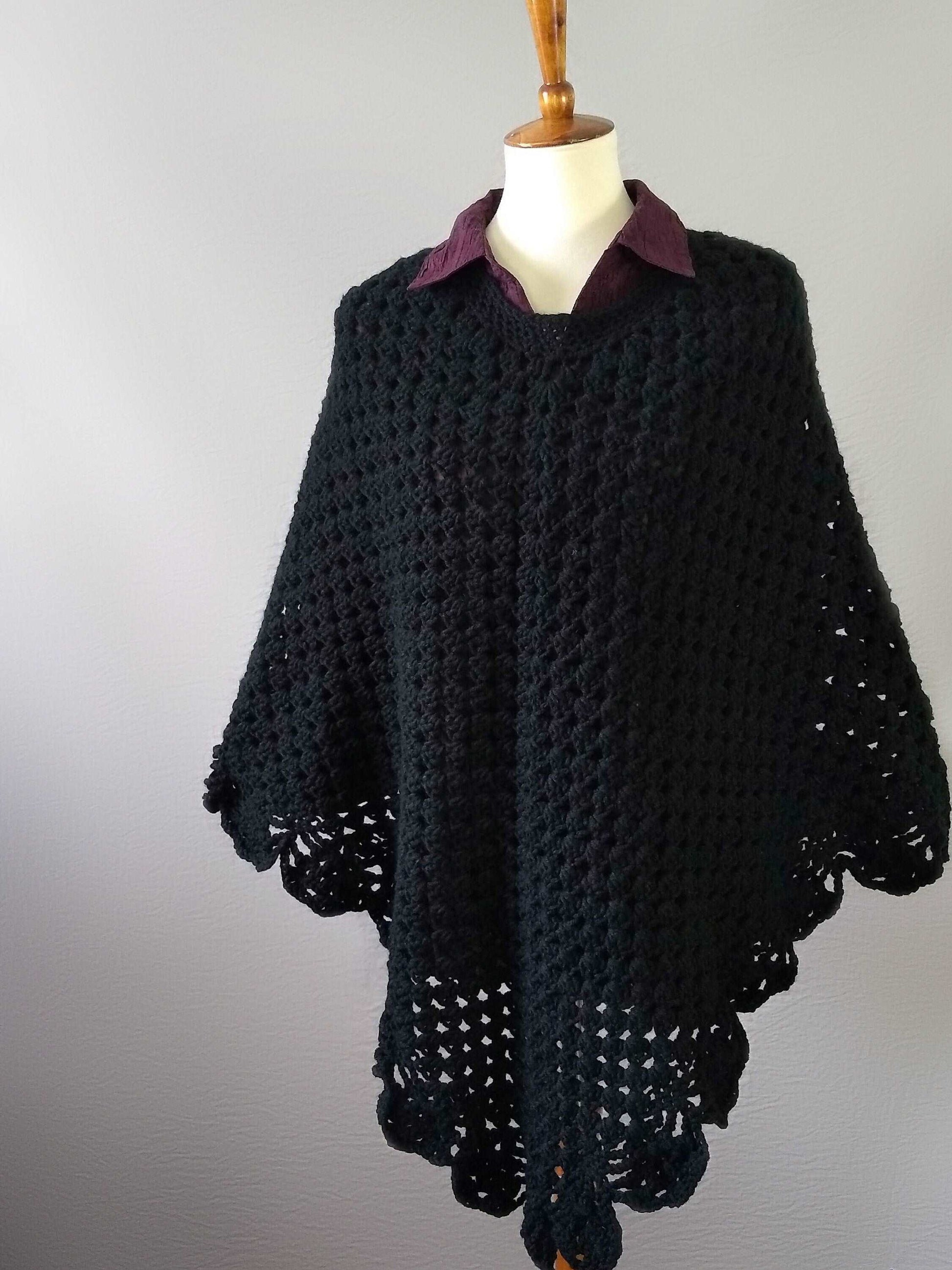 Winter Pullover Poncho