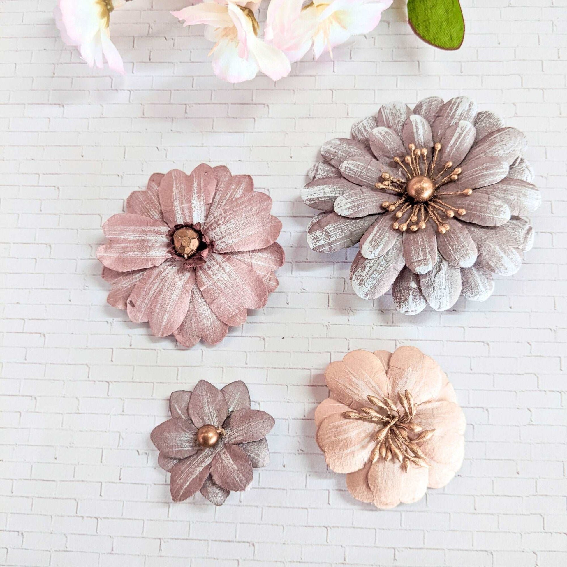 Flower fridge magnet - Set of 4