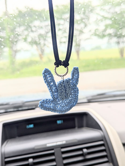 ILY Car Charm Mirror Hanger