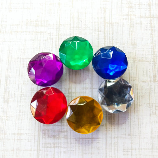 Jewel Magnets - Set of 6