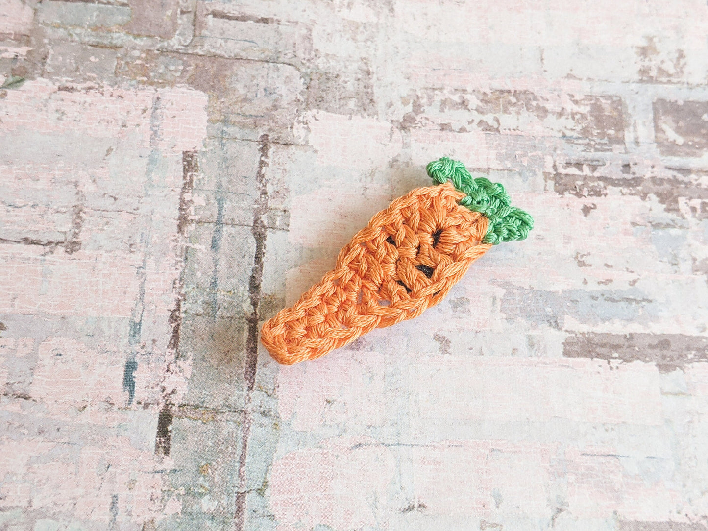 Carrot Crochet Magnet